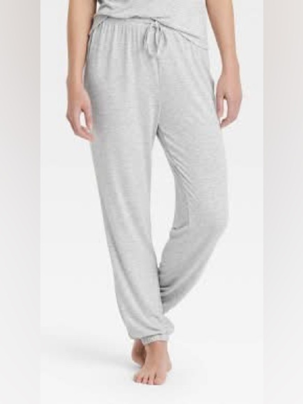 Auden Cooling Lounge Jogger Pants- light grey